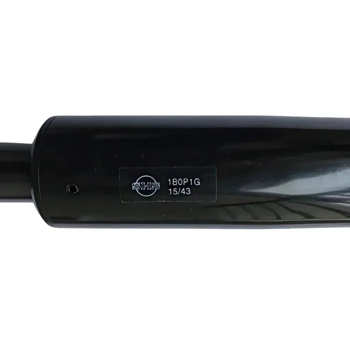 Herman Miller Mirra 1 office chair gas cylinder replacement part, black finish, close up