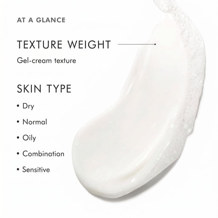 Shop Rescue Spa Gentle Cleanser showing a rich, white gel-cream texture swatch for sensitive and dry skin types