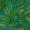Versace Giungla Palm Leaves Wallpaper - Green/Teal