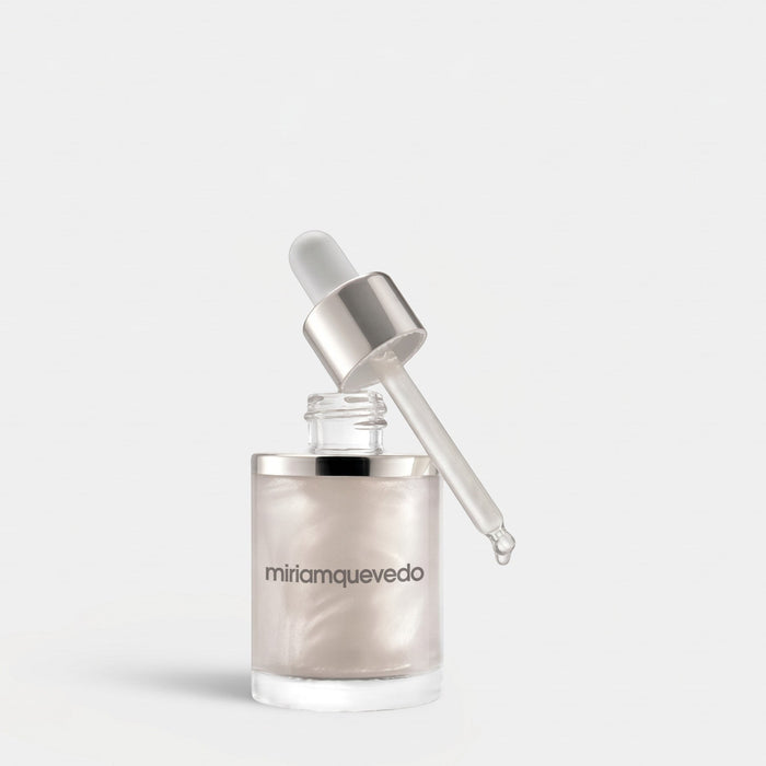 Shop Rescue Spa Glacial White Caviar Hydra-Pure Precious Elixir in a glass bottle with a silver dropper applicator.