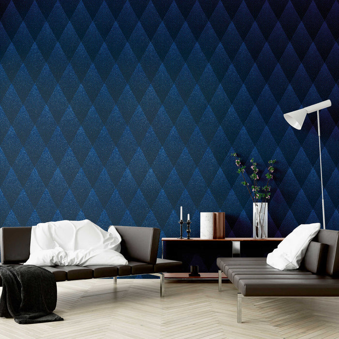 Glam Wallpaper - Blue - Discontinuing