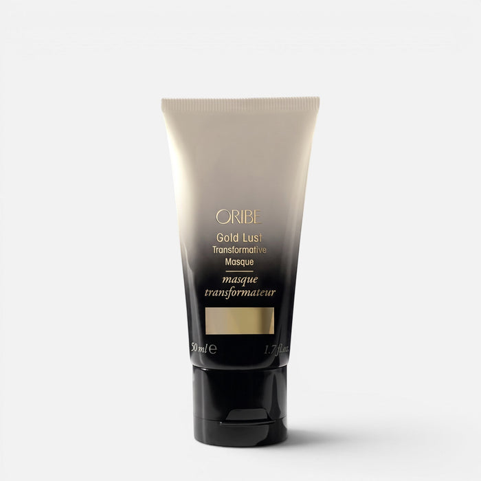 Shop Rescue Spa Oribe Gold Lust Transformative Mask 50ml travel size hair treatment tube