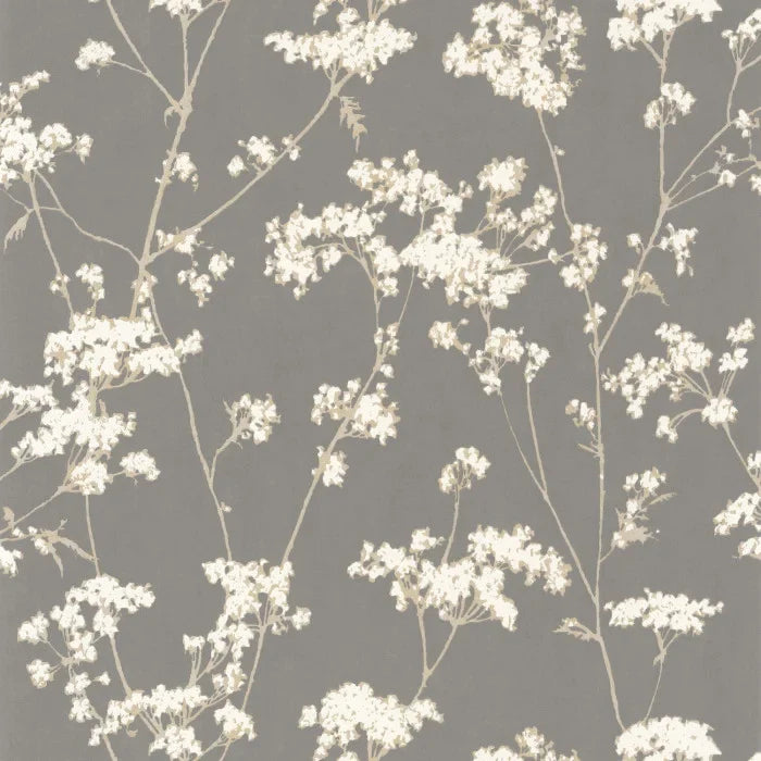 Graminees Wallpaper - Mink