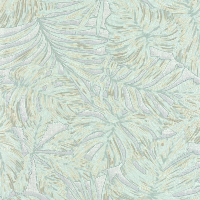 Granada Wallpaper - Grey/Green