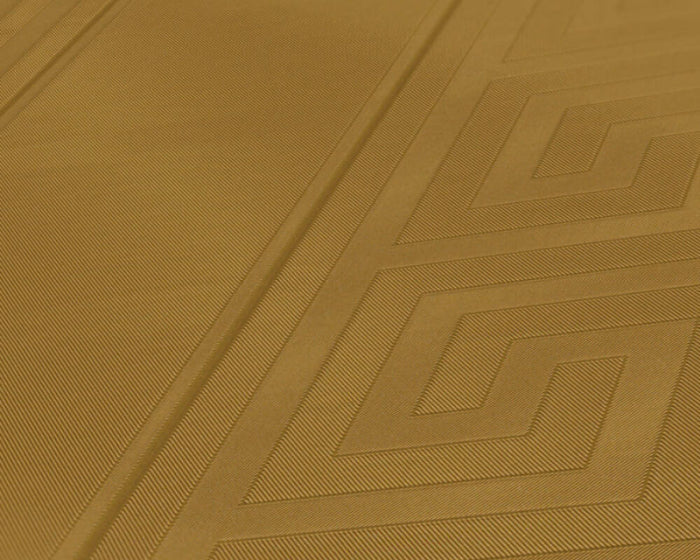 Versace Greek Key Stripe Wallpaper  - Gold