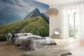 Green Mountains - Custom Sized Wallpaper Mural (per m2)