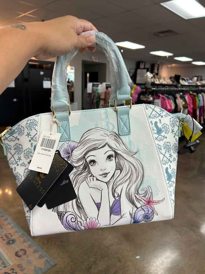 Handbag By Loungefly In Blue, Size:Medium