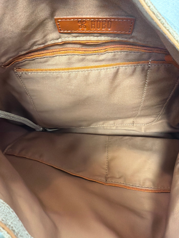 Handbag Leather By Hobo Intl In Tan, Size:Medium