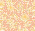 Happy Daffy Vinyl Wallpaper - Peach