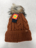 Hat Beanie By David And Young In Brown