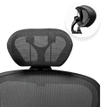 Herman Miller Aeron Remastered chair headrest for size B and C, black mesh, ergonomic support