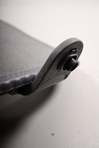 Replacement Herman Miller Mirra chair seat flex front office chair part on a plain surface