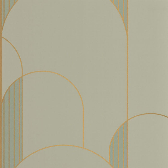 High Walls Wallpaper - Green - Discontinuing