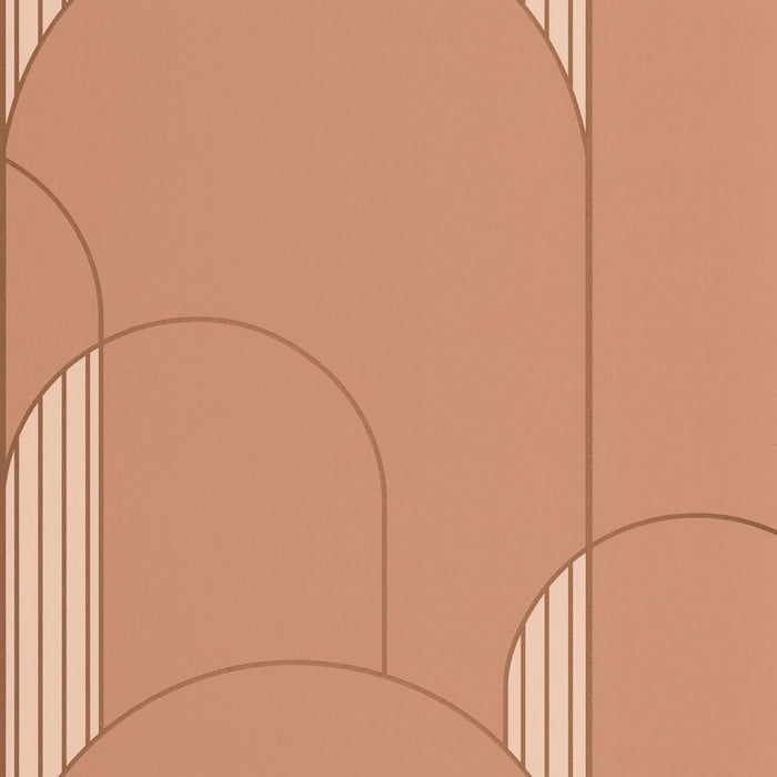 High Walls Wallpaper - Peach - Discontinuing