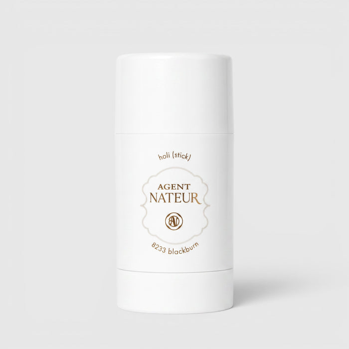 Shop Rescue Spa Agent Nateur holi (stick) 8233 Blackburn aluminum-free natural deodorant in a white twist-up tube.