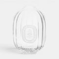 Shop Rescue Spa Diptyque faceted clear glass oval home fragrance diffuser vessel for 200ml refills