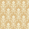 Hudiksvall Floral Wallpaper - Yellow