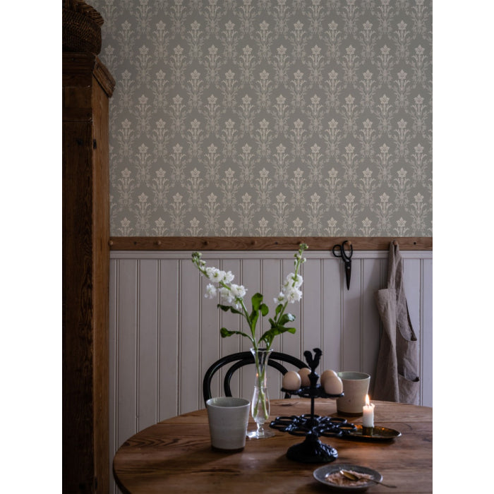 Hudiksvall Wallpaper - Dark Grey