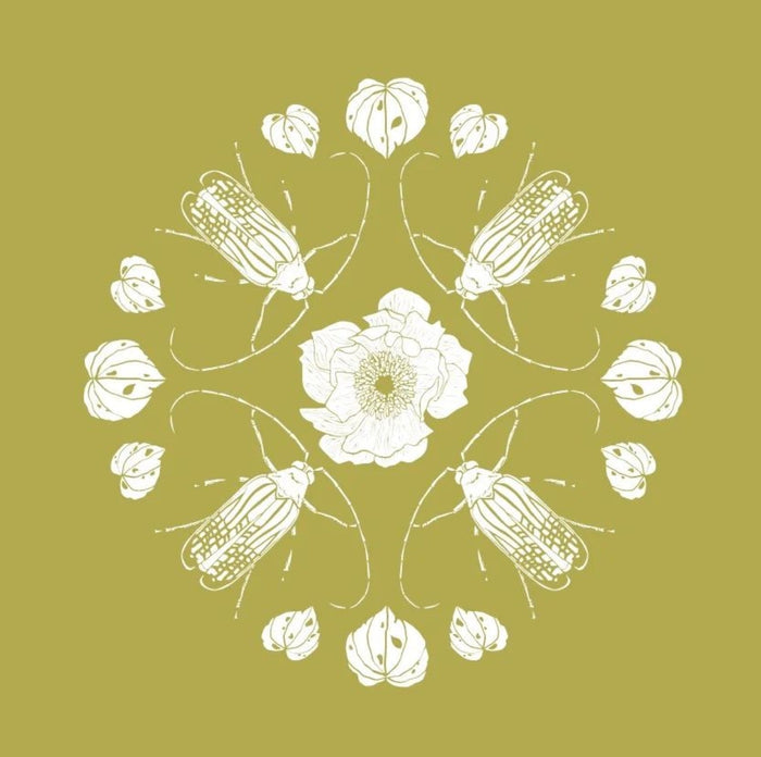 Huhu Mandala - NZ Wallpaper