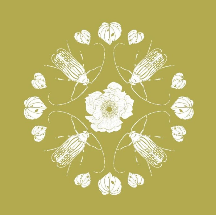 Huhu Mandala - NZ Wallpaper