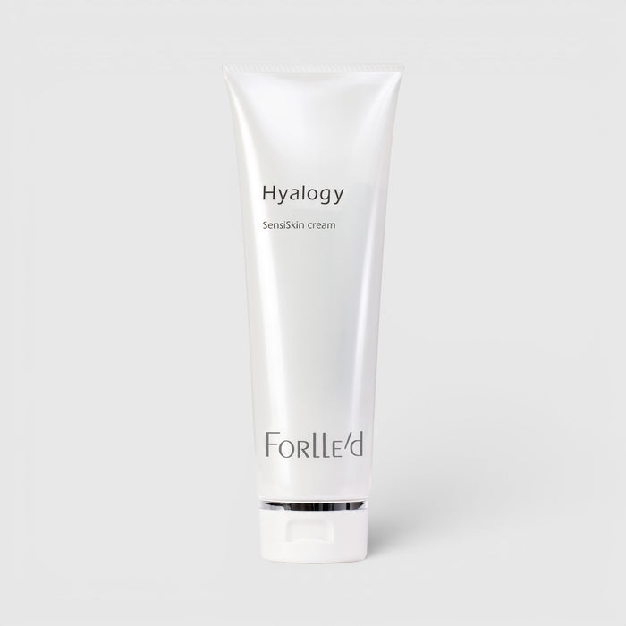Shop Rescue Spa Hyalogy SensiSkin cream in a white 50g squeeze tube for sensitive skin care.