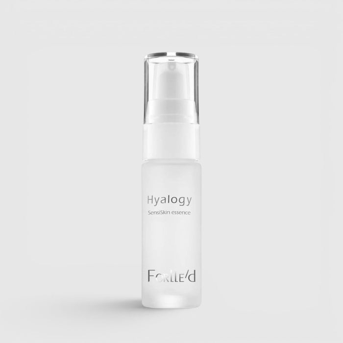 30ml bottle of Forlle'd SensiSkin Essence, positioned upright with a white background. Soothing, moisturizing, anti-inflammatory serum.