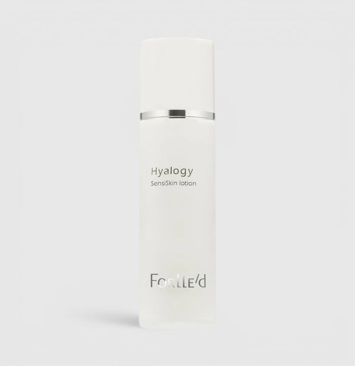 100ml bottle of Forlle'd SensiSkin lotion, positioned upright with a white background. Moisturizing lotion ideal for sensitive skin.