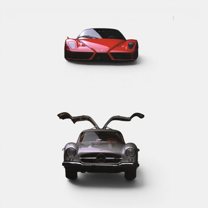 Iconic, art, design, advertising and automobile collectible book by Assouline