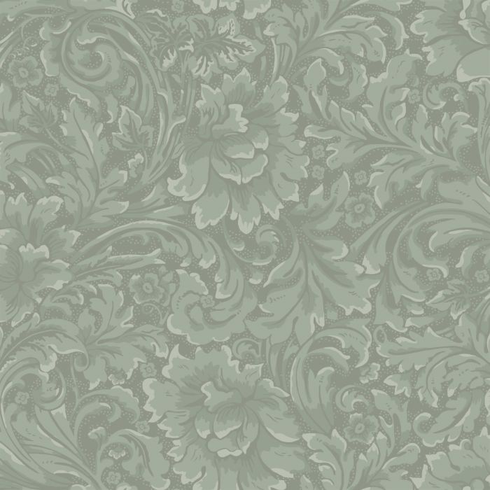 Idun Floral Symphony Wallpaper - Green