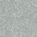 Idun Floral Symphony Wallpaper - Grey/Blue
