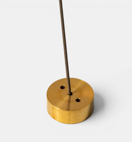 &INCENSE Brass Incense Stand