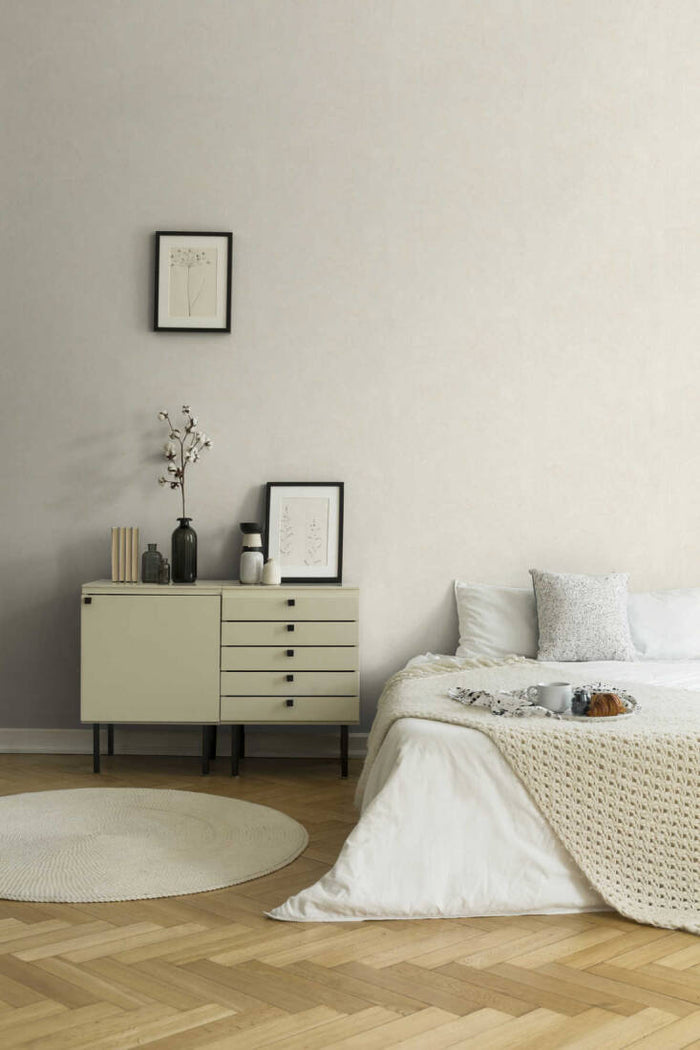 Industrial Grunge Wallpaper - Ivory