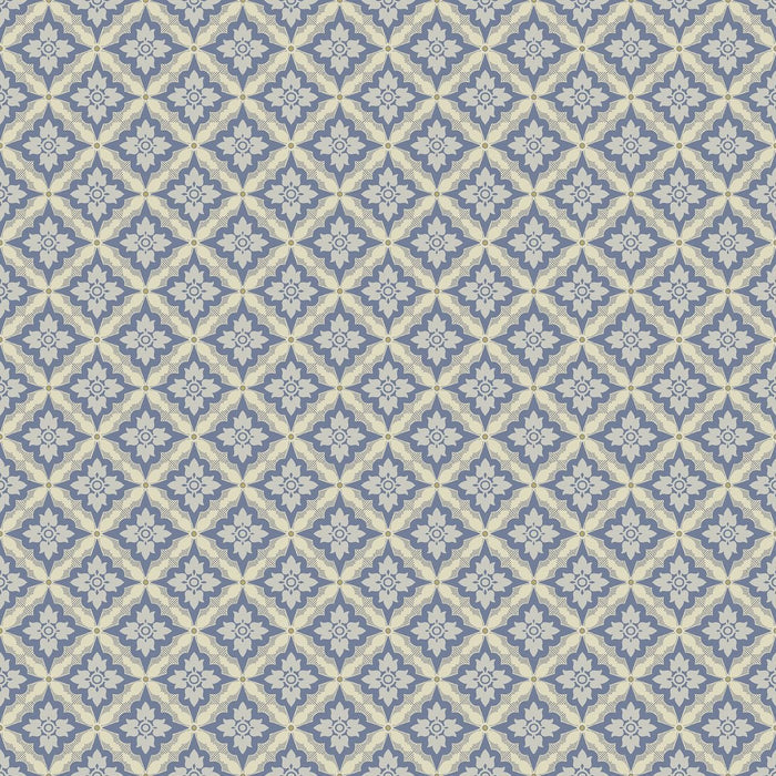 Ingrid Wallpaper - Blue