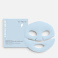 Shop Rescue Spa IonPlex Hydra-Gel Power Mask with cooling light blue hydrogel sheet mask and matching product box