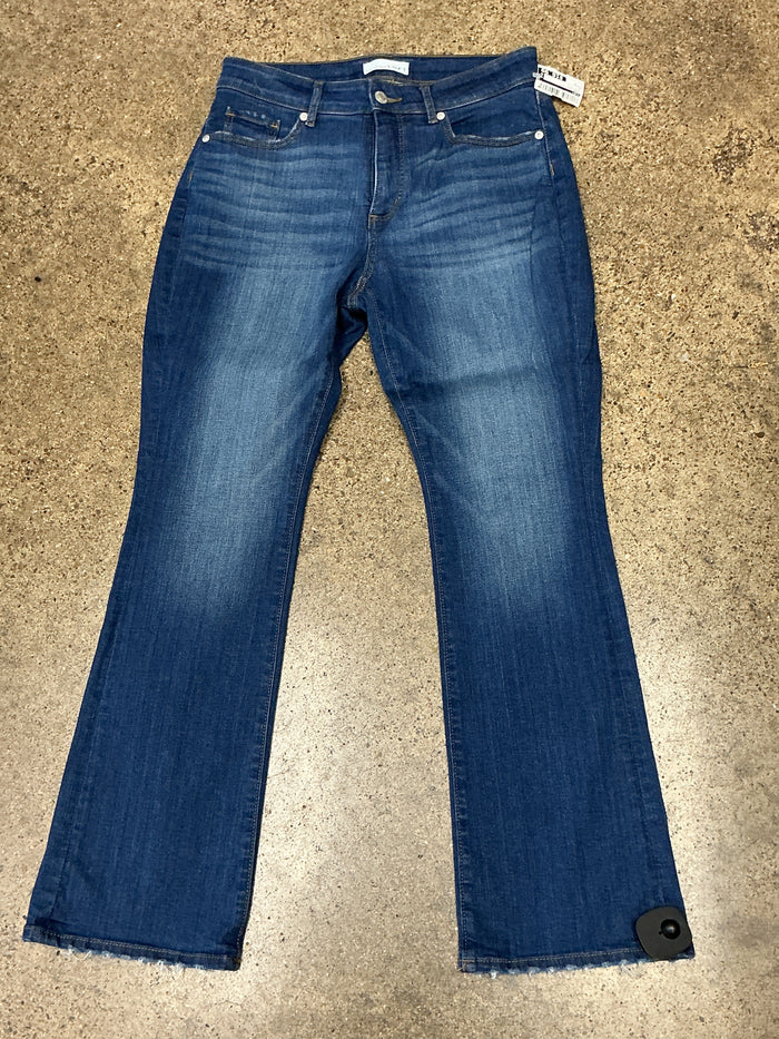 Jeans Boot Cut By Loft In Blue Denim, Size:6