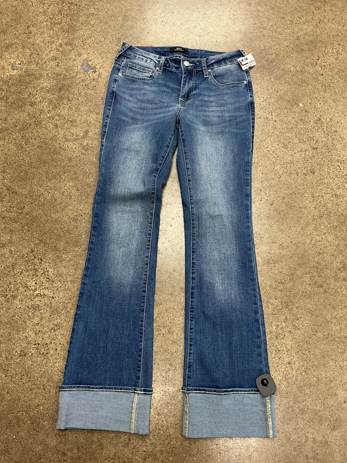 Jeans Boot Cut By True Religion In Blue Denim, Size:4
