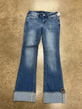 Jeans Boot Cut By True Religion In Blue Denim, Size:4