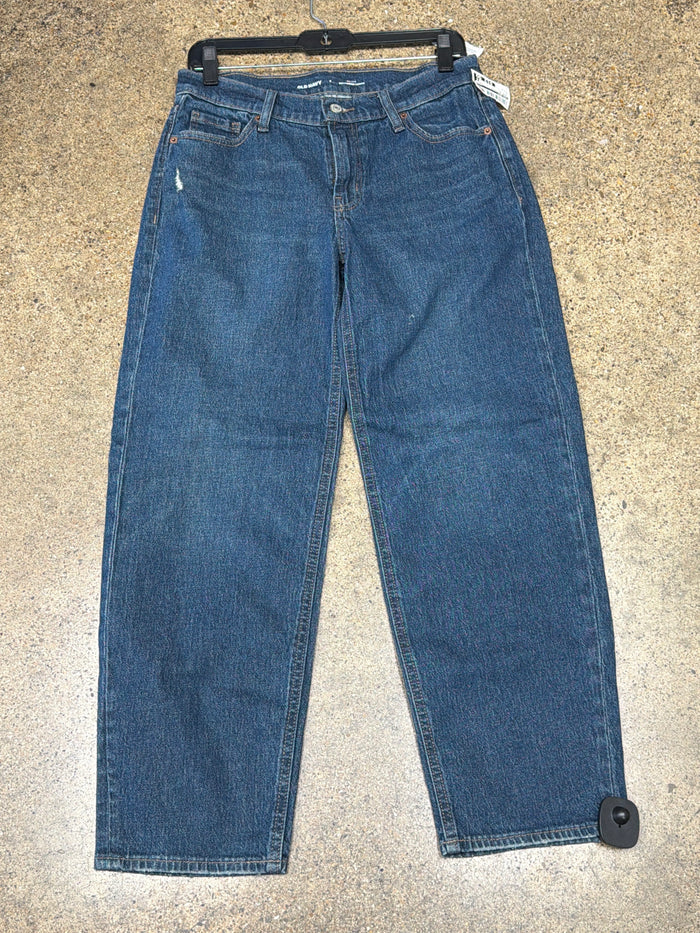 Jeans Boyfriend By Old Navy In Blue Denim, Size:2