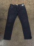 Jeans Designer By Agolde In Black Denim, Size:8