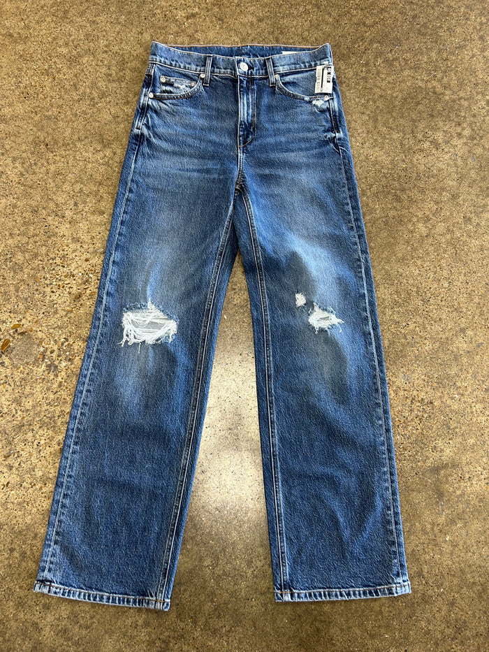 Jeans Designer By Ayr In Blue Denim, Size:6