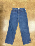 Jeans Designer By Tory Burch In Blue Denim, Size:12