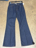Jeans Flared By Madewell In Blue Denim, Size:2