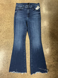 Jeans Flared By Mother Jeans In Blue Denim, Size:2