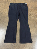 Jeans Flared By White House Black Market In Blue Denim, Size:16