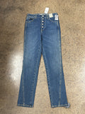 Jeans Skinny By Amo In Blue Denim, Size:2