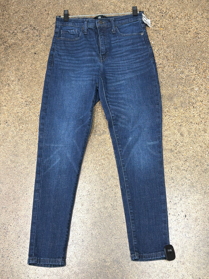 Jeans Skinny By Banana Republic In Blue Denim, Size:4