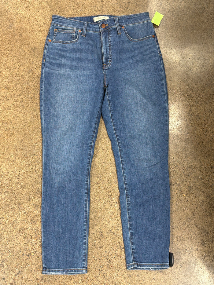 Jeans Skinny By Madewell In Blue Denim, Size:8