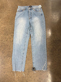 Jeans Straight By Bdg In Blue Denim, Size:6