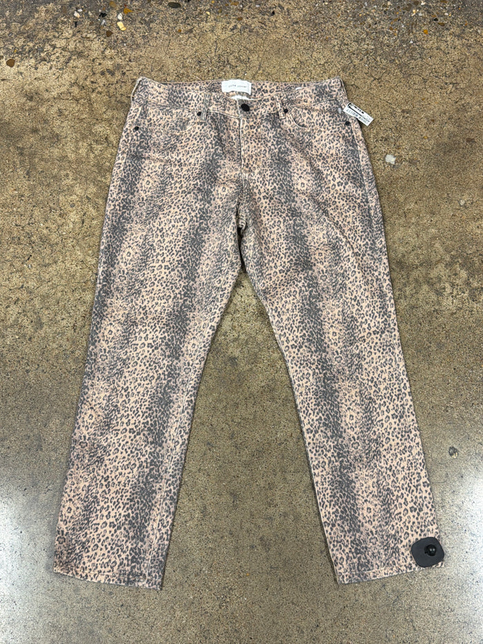 Jeans Straight By Dear John In Animal Print, Size:10