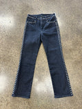 Jeans Straight By Good American In Black, Size:6